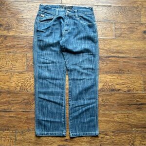 Vintage South Pole Yellow Tab Men’s Jeans 32x28 Baggy Skater Y2K Grunge
